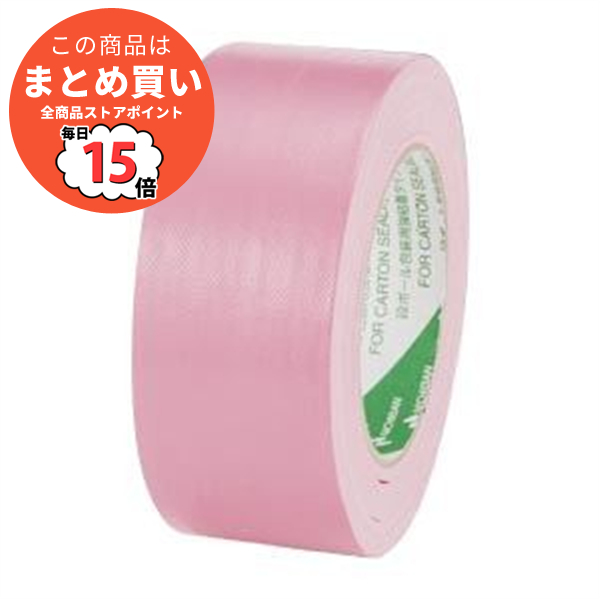 直売公式 （まとめ） ニチバン 布カラーテープ 102N11-50 ピンク 1巻入 〔×5セット〕