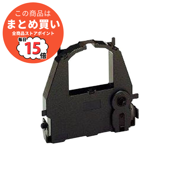 (まとめ) DPK3800 カセットリボン 汎用品 黒 1本 〔×4セット〕 :ds 1579011:PCメイト