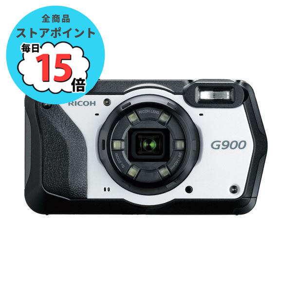 リコー RICOH G900 コンパクトデジタルカメラ [防水+防塵+耐衝撃] - カメラ
