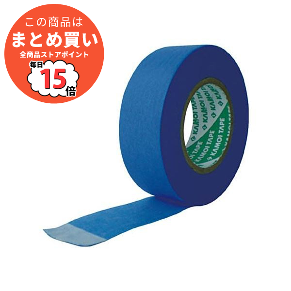 (まとめ) カモ井加工紙 マスキングテープ サイディング用 SB246JAN-18 1パック(7巻) 〔×5セット〕