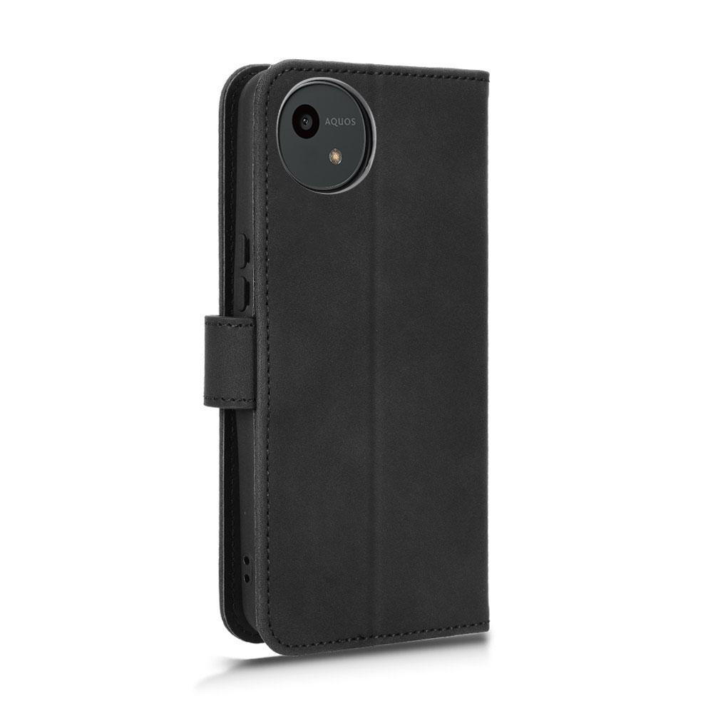 AQUOS wish5 SH-52F スマホPUレザーカバー ケース 手帳型 マグネット