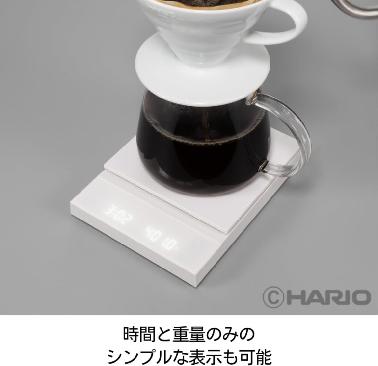 HARIO（ハリオ） コーヒースケール CST-2000-B ブラック : PC FREAK