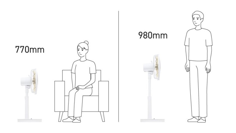 Panasonic（パナソニック） リビング扇風機 F-C339C-W ホワイト