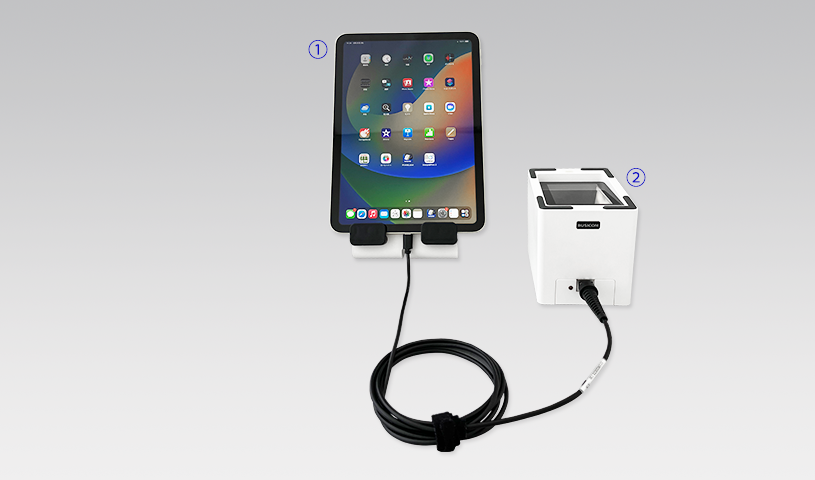 iPadも簡単に接続