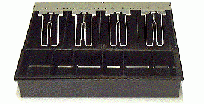 RS232Cキャッシュドロア［中型］PC-423RS（BK）　ブラック