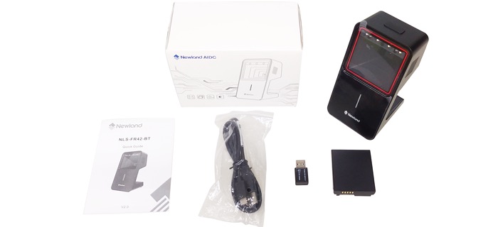 Newland Bluetooth 定置式2Dバーコードリーダー ブラック : POS