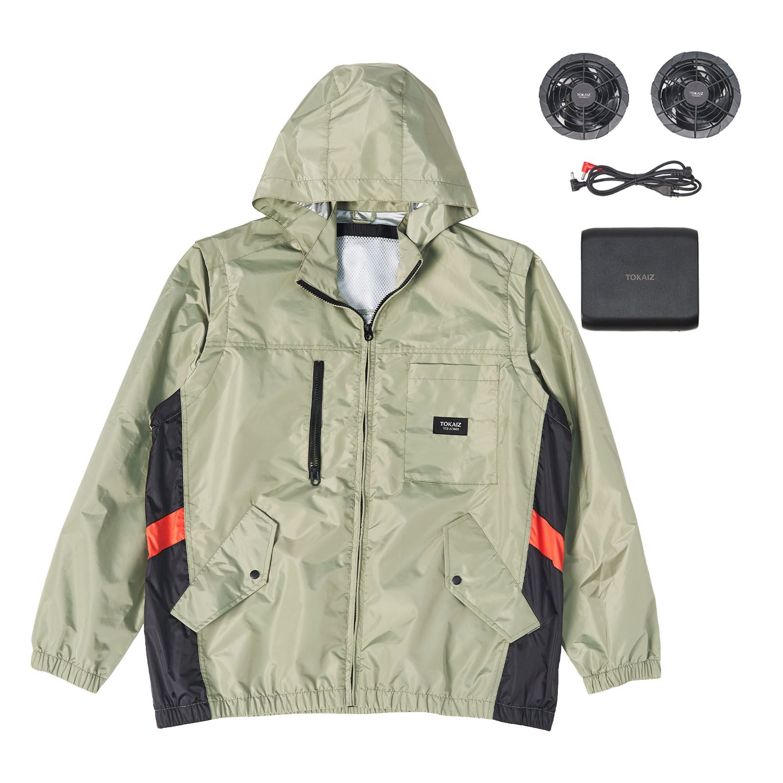 TOKAIZ公式! 空調ベスト 服 空調ウェア 空調作業服 ファン付き