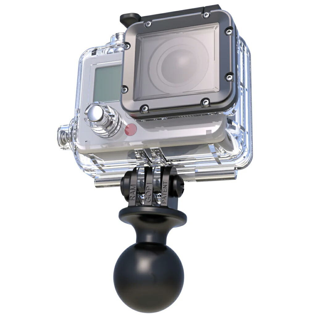 RAMマウント GoPro専用ボールアダプター　【ホルダーパーツ】 RAP-B-202U-GOP1 RAM MOUNTS ラムマウント
