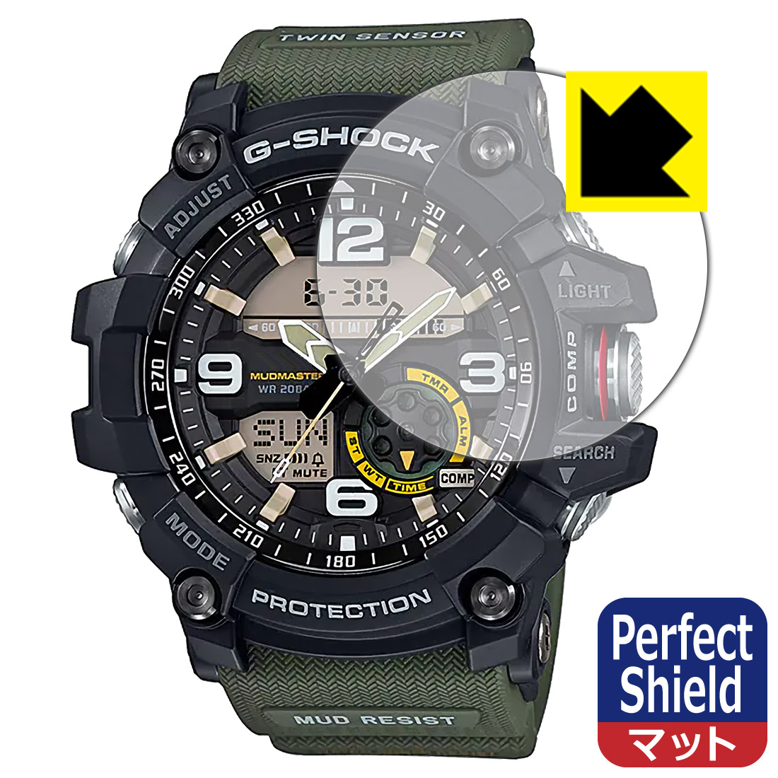 G-SHOCK GG-B100シリーズ PET製フィルムなのに強化ガラス同等の硬度！保護フィルム 9H高硬度【反射低減】  :120PDA60168841:PDA工房R - 通販 - Yahoo!ショッピング