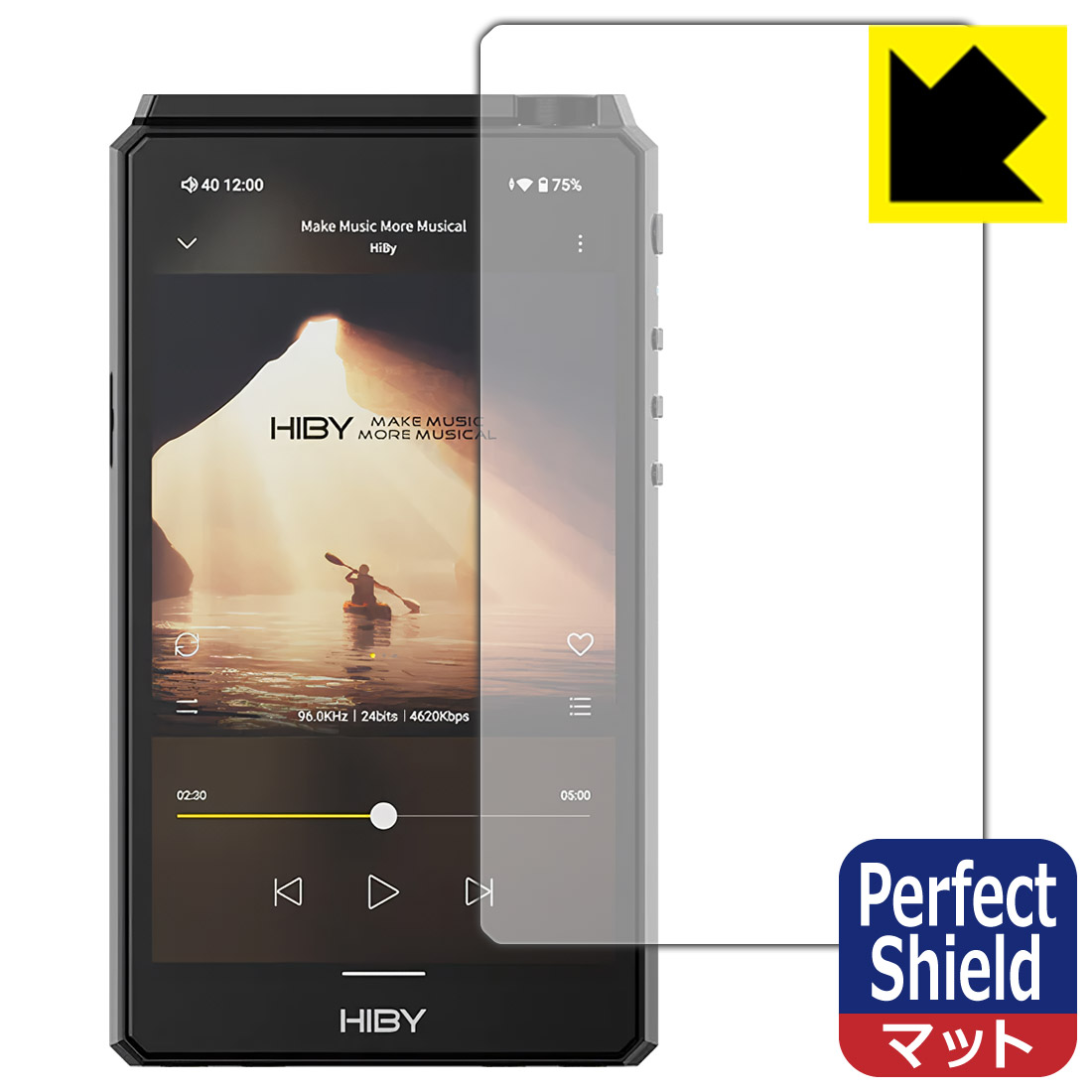 WALKMAN ウォークマン NW-ZX707対応 衝撃吸収[光沢] 保護 フィルム 耐