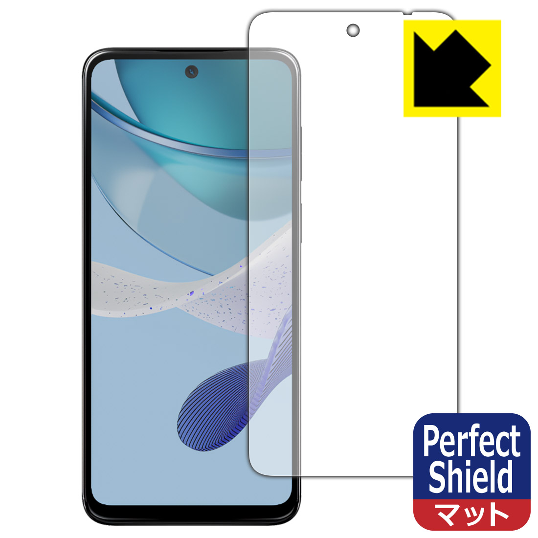 PDA工房 nubia Fold (A502ZT) 対応 純黒クリア[超反射防止] 保護