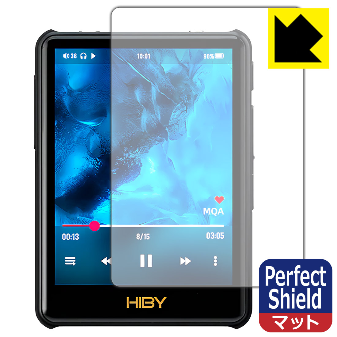 WALKMAN ウォークマン NW-ZX707対応 衝撃吸収[光沢] 保護 フィルム 耐