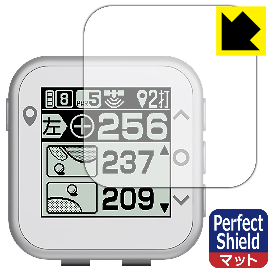 ShotNavi（ショットナビ） Shot Navi W1 Evolve LED液晶画面のブルー