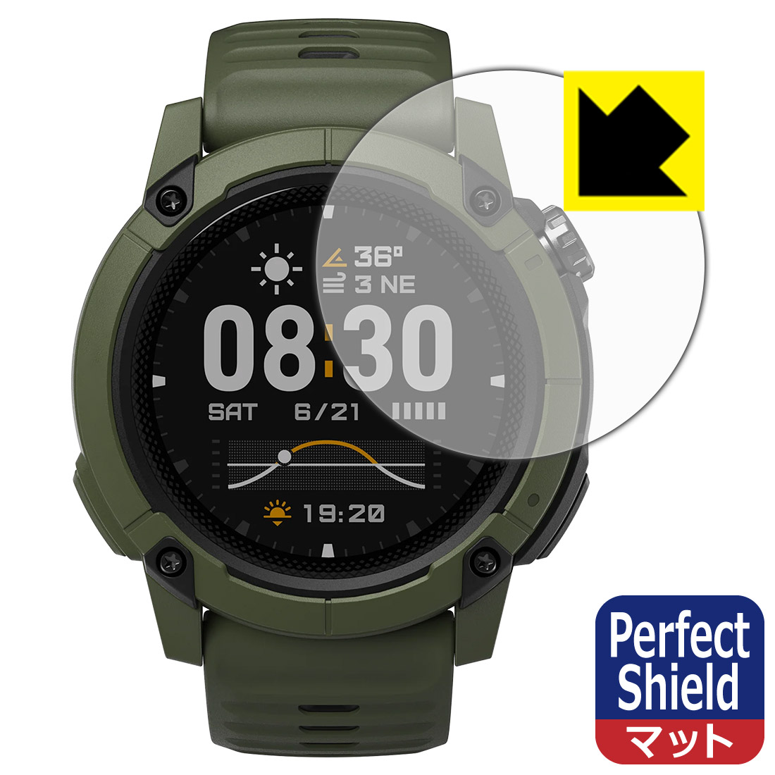 G-SHOCK GMW-B5000シリーズ PET製フィルムなのに強化ガラス同等の硬度