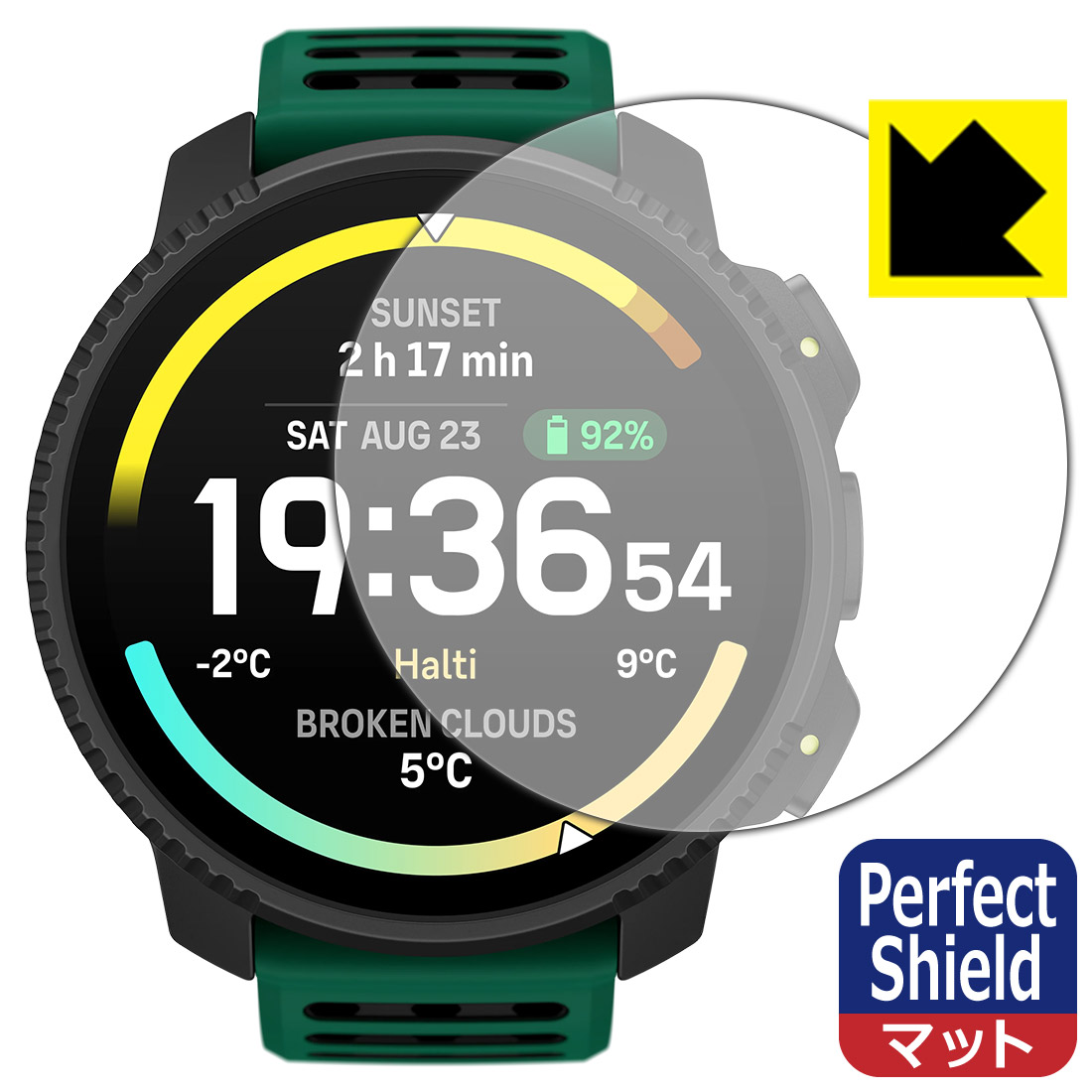 G-SHOCK GMW-B5000シリーズ PET製フィルムなのに強化ガラス同等の硬度