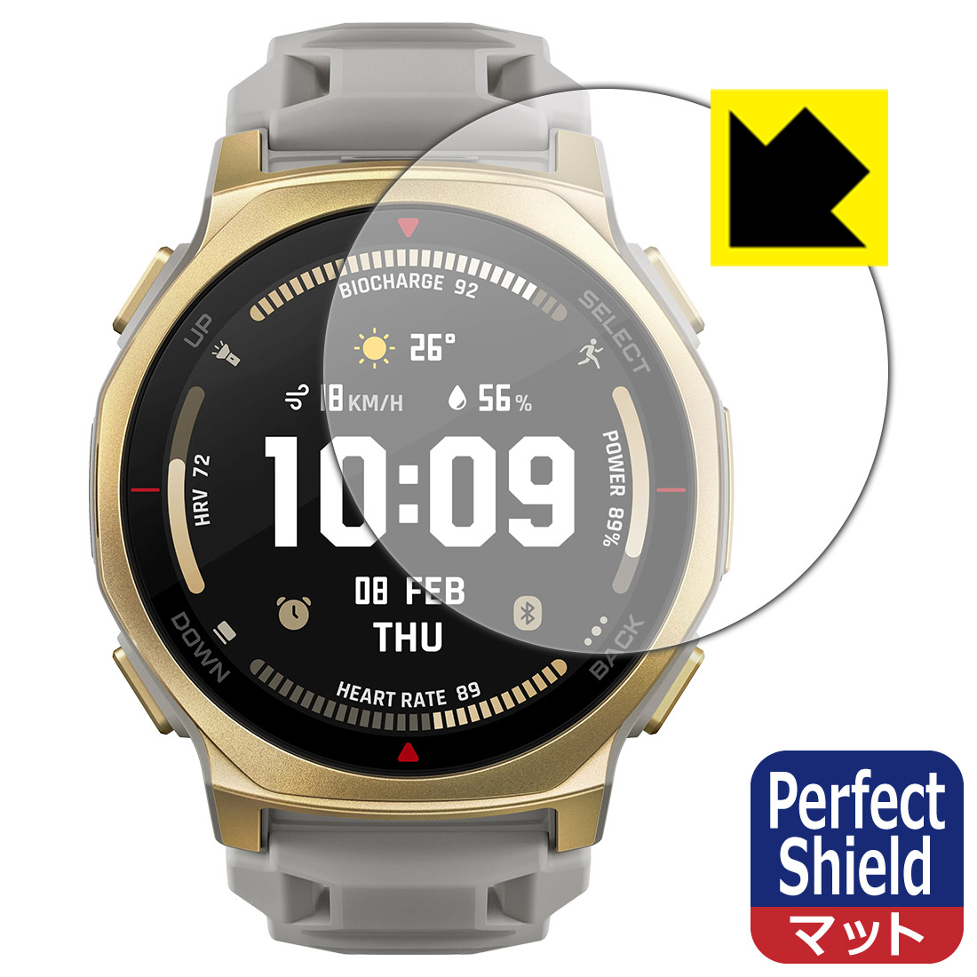 G-SHOCK GMW-B5000シリーズ PET製フィルムなのに強化ガラス同等の硬度