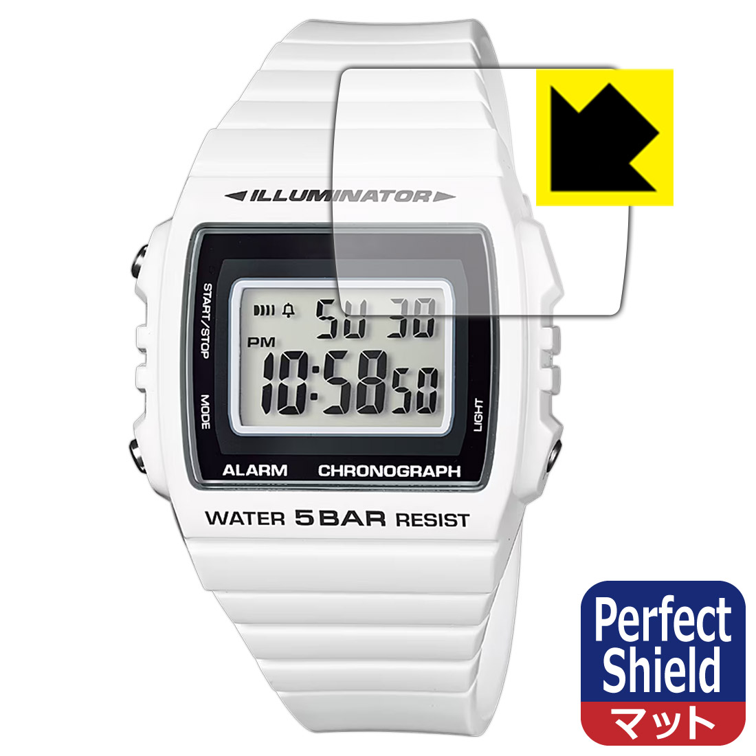 G-SHOCK GMW-B5000D-1JF 後付けバンパー　ガラスフィルム G-SHOCK GMW-B5000シリーズ PET製フィルムなのに強化ガラス同等の硬度