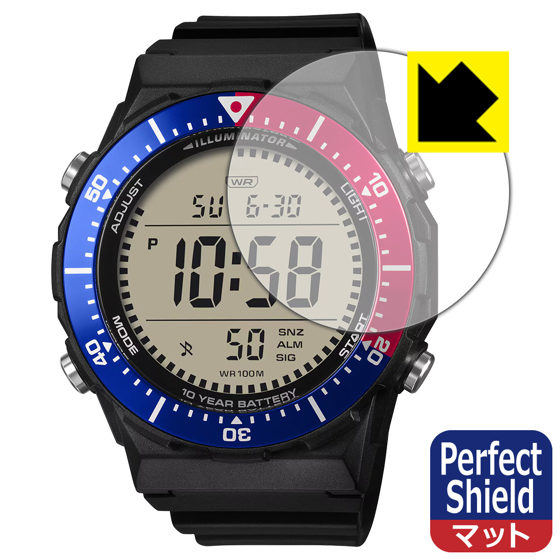 G-SHOCK GMW-B5000シリーズ PET製フィルムなのに強化ガラス同等の硬度