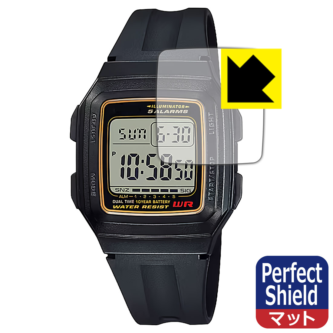 G-SHOCK GMW-B5000シリーズ PET製フィルムなのに強化ガラス同等の硬度