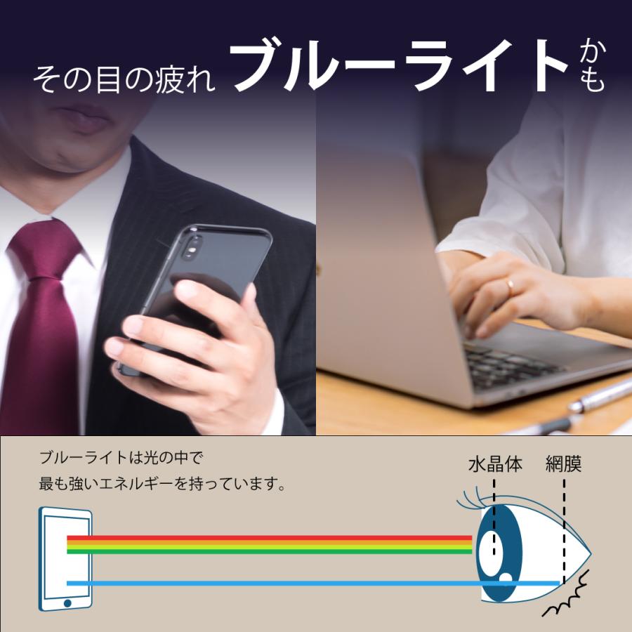 Galaxy Tab S9+ 対応 9H高硬度[ブルーライトカット] 保護 フィルム [指紋認証対応] 光沢 日本製｜pdar｜05
