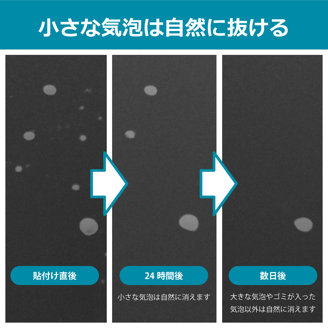 Xiaomi POCO X6 Pro 対応 Flexible Shield[光沢] 保護 フィルム [レンズ周辺部用] 曲面対応 日本製｜pdar｜07