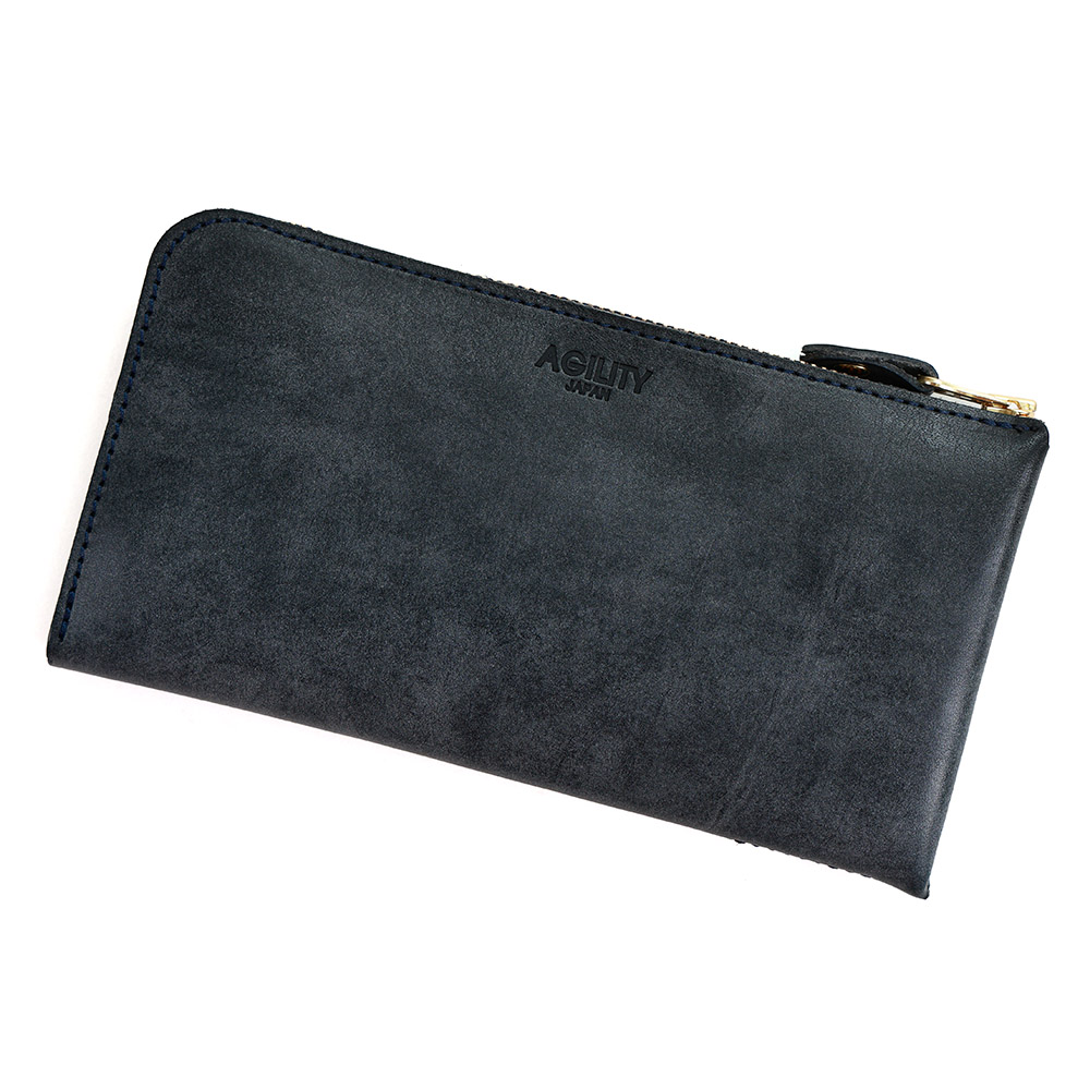 AGILITY（アジリティ） 長財布 コンパクト L字 薄い スリム シンプル