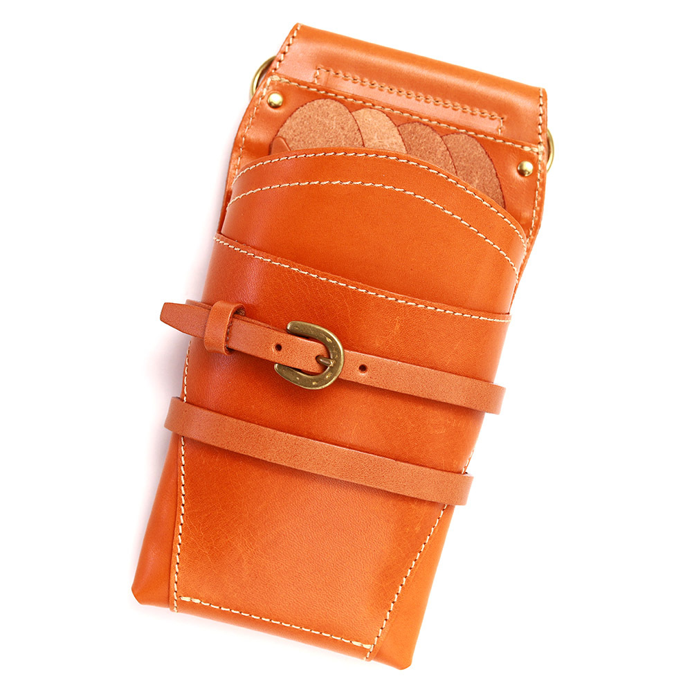 シザーケース 4丁 美容師 スタイリスト 本革 トリマー 腰 斜め掛け 日本製 AGILITY Pro アジリティプロ モンタナ | AGILITY | 01