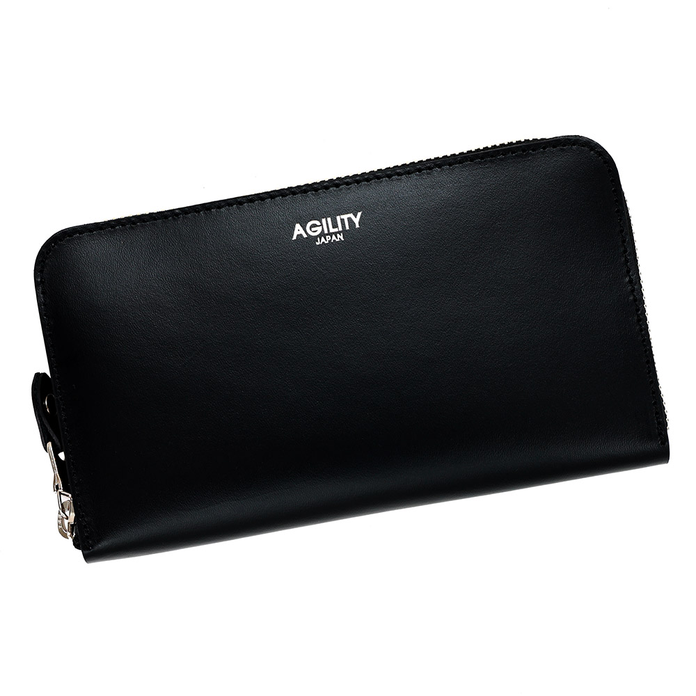 AGILITY（アジリティ） カードがたくさん入る財布 長財布 ラウンド