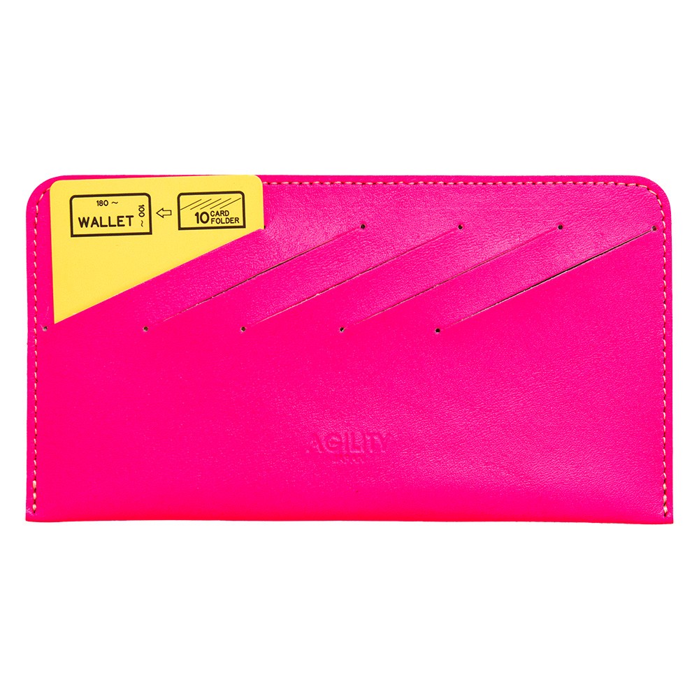 【ネコポス】カードフォルダー 10枚 インナーカードケース 長財布 薄型 横型 スリム レザー AGILITY affa アジリティアッファ カードフォルダー[M便 3/3]｜pdd｜14