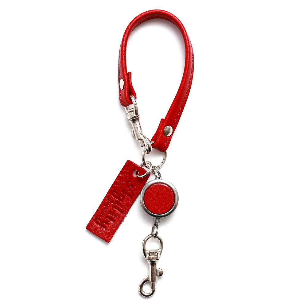 【ネコポス】リール パスケース別売 ストラップ 伸縮 革 AGILITY affa アジリティ アッファ リールストラップ[M便 2/3] | AGILITY | 01