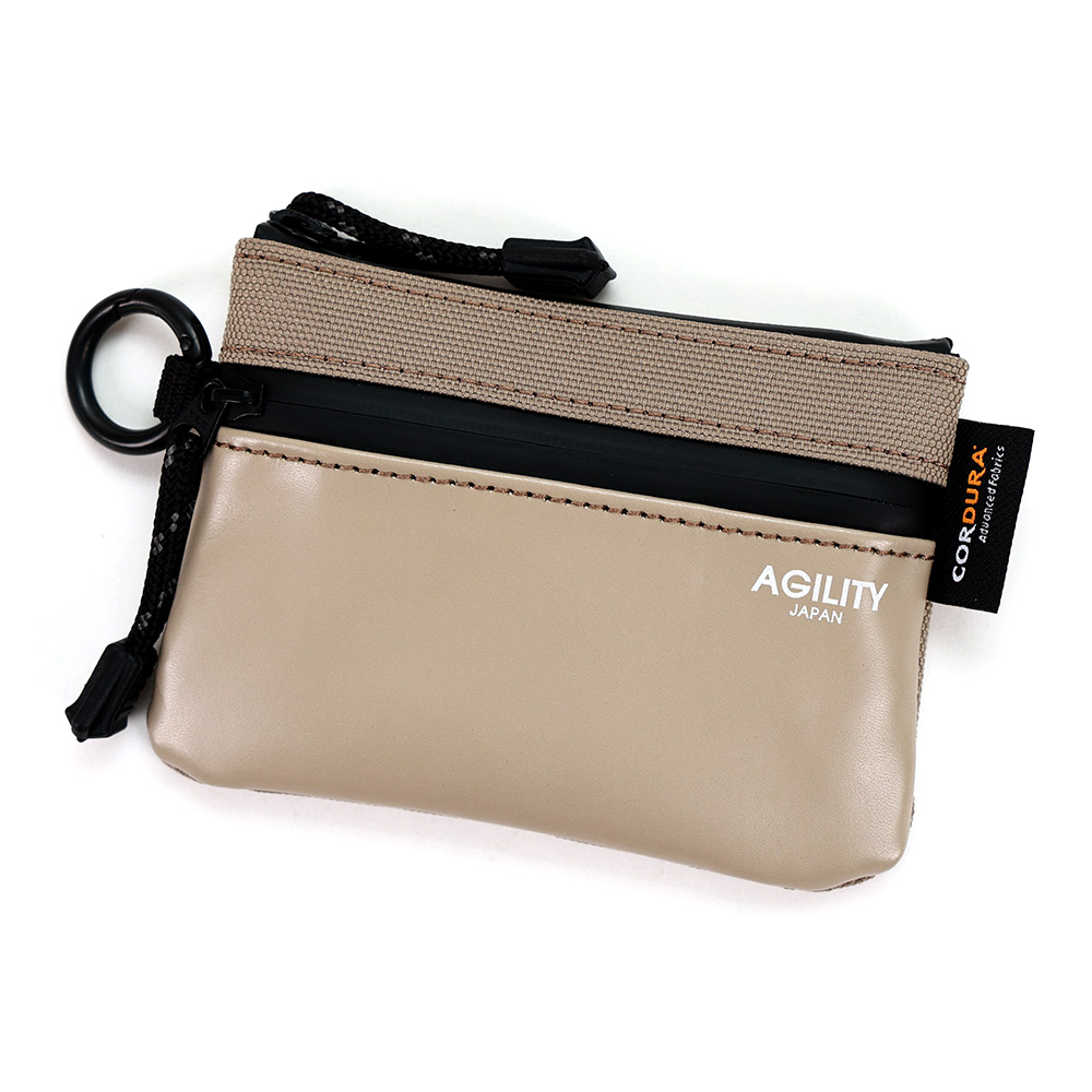 クロス　財布　ポーチ　小銭入れ　ウォレット AGILITY（アジリティ） 財布 ミニ財布 カラビナ 吊るす ポーチ