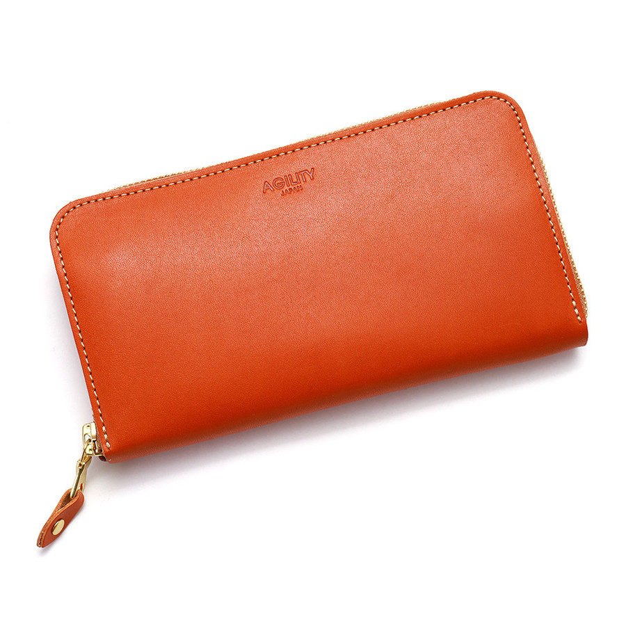 アジリティー アッファ（AGILITY Affa）/本革製 ラウンドファスナー長財布 AGILITY（アジリティ） 長財布 ラウンドファスナー 30枚 大容量