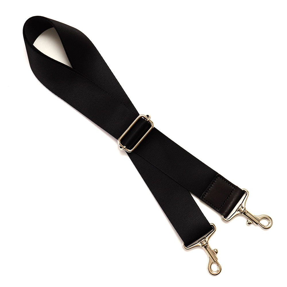 【ネコポス】長さ調節 単品 太め 軽量 黒 AGILITY アジリティ 38巾ナイロンベルト[M便 3/3] | AGILITY | 01