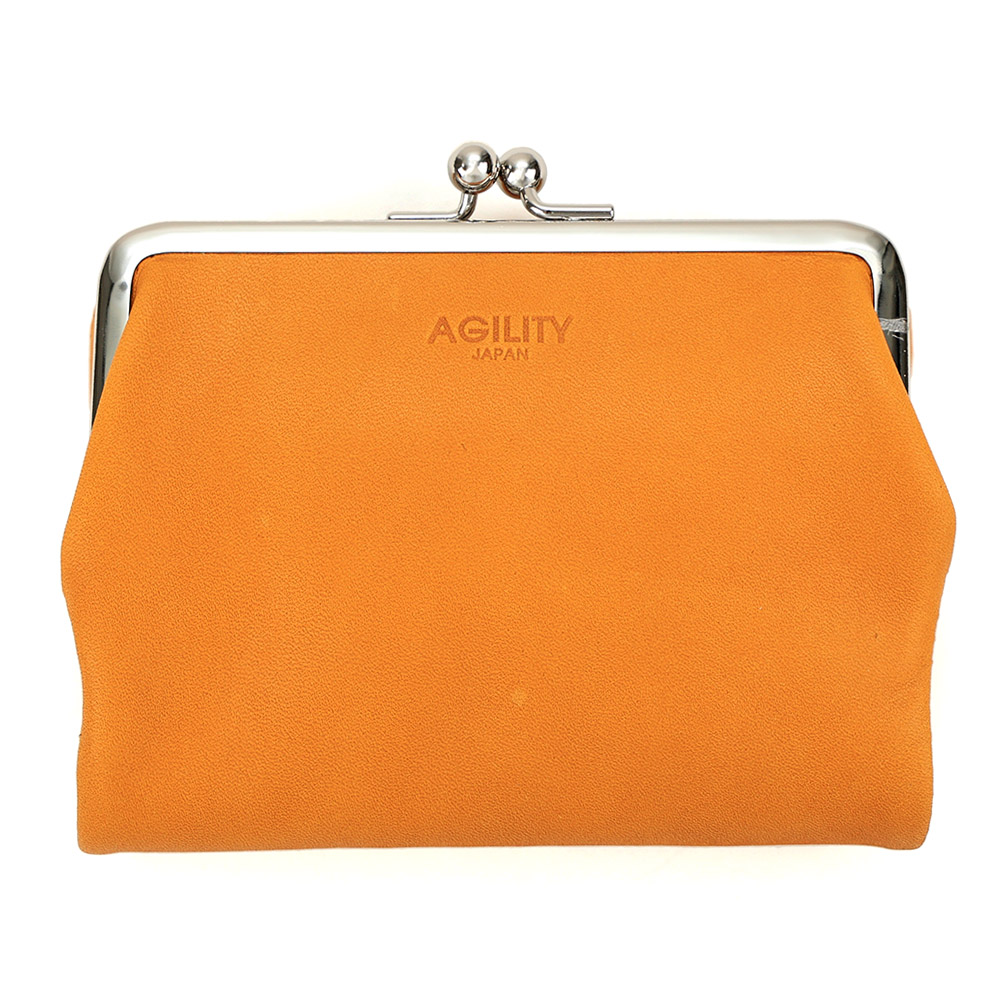 がま口財布 二つ折り財布 メンズ レディース かわいい おしゃれ たくさん入る 革 本革 レザー AGILITY affa アジリティアッファ モワル― | AGILITY | 02