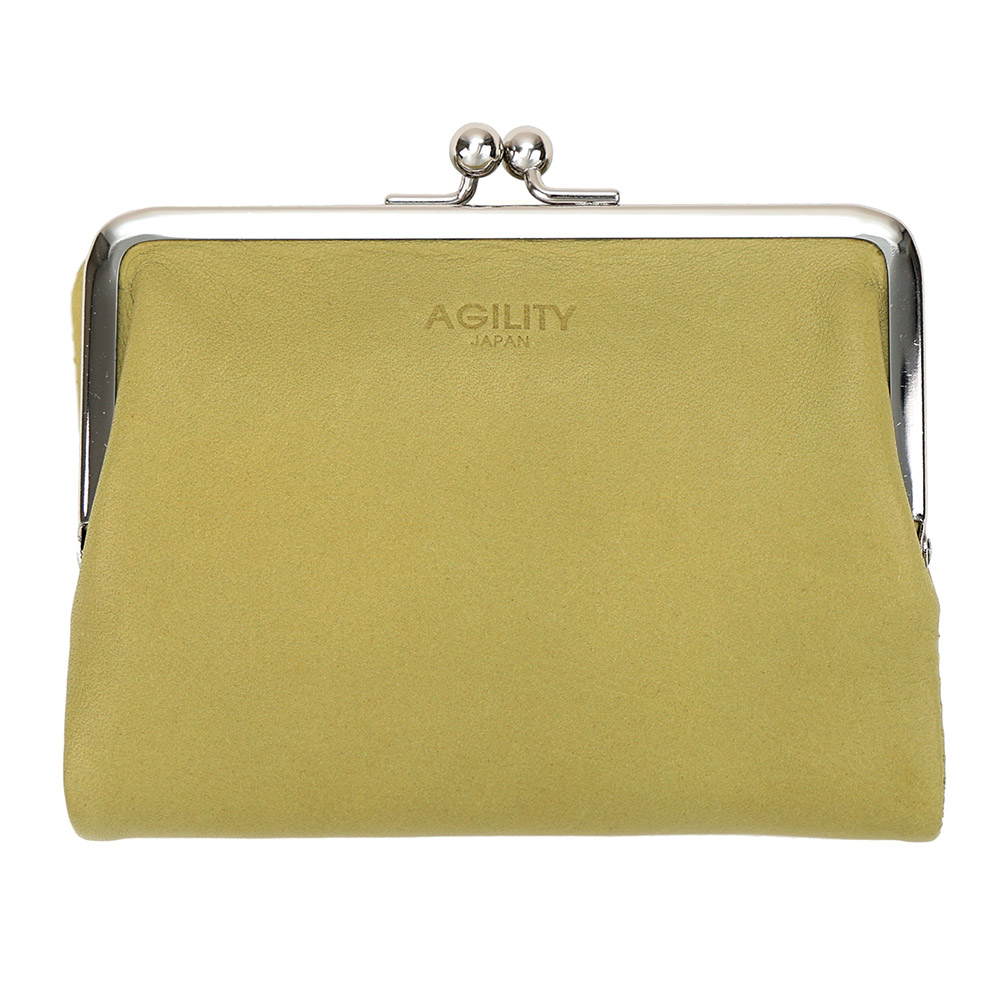 がま口財布 二つ折り財布 メンズ レディース かわいい おしゃれ たくさん入る 革 本革 レザー AGILITY affa アジリティアッファ モワル― | AGILITY | 03