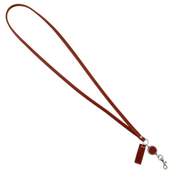 【ネコポス】ネックストラップ 革 IDケース別売 リール付き AGILITY affa アジリティ アッファ リールネックストラップ[M便 3/3] | AGILITY | 05