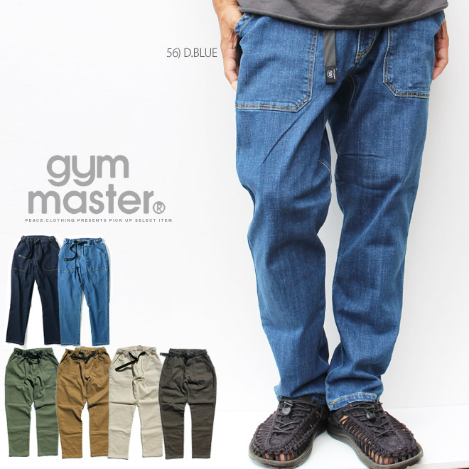 gym master 10oz ストレッチ デニム ベーカーパンツ パンツ
