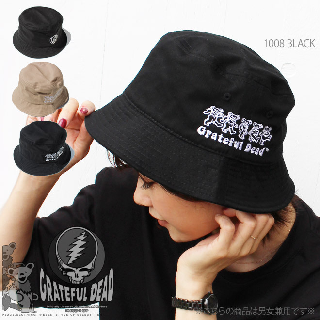 【Grateful Dead】【HAT】グレイトフルデッド バケットハット