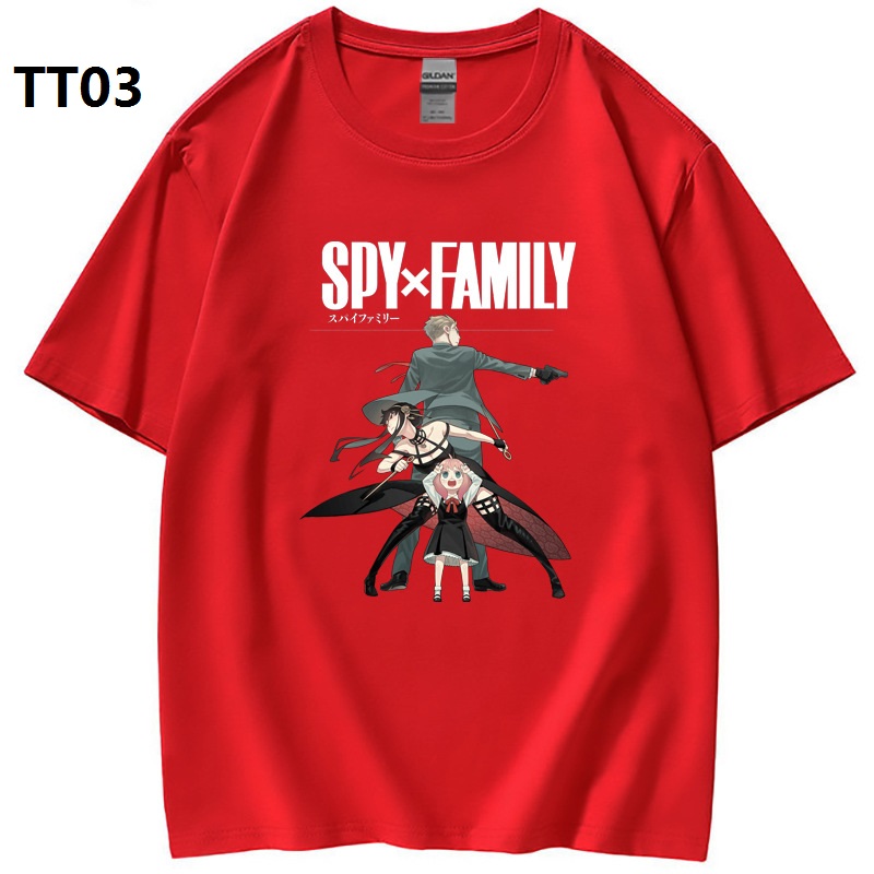 SPY×FAMILY 半袖 Tシャツ カットソー 9色 綿 夏物 カジュアル アーニャ tシャツ ス...