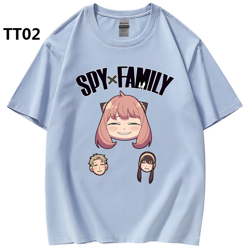 SPY×FAMILY 半袖 Tシャツ カットソー 9色 綿 夏物 カジュアル アーニャ tシャツ ス...