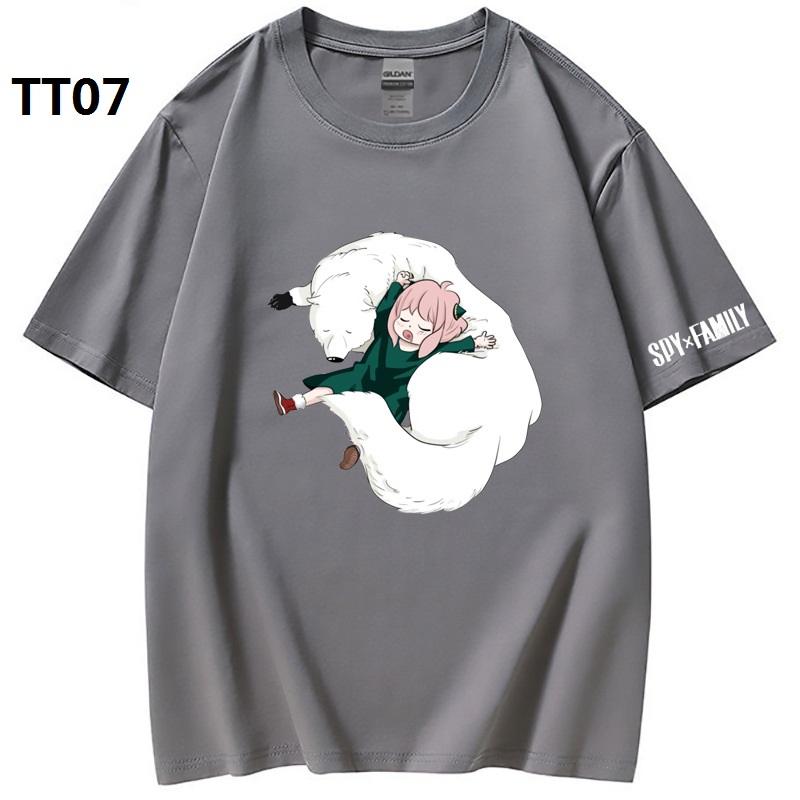 SPY×FAMILY 半袖 Tシャツ カットソー 9色 綿 夏物 カジュアル アーニャ tシャツ スパイファミリー お洒落 男女兼用 コスプレ衣装 かわいい 柔らかい｜peaceful365｜08