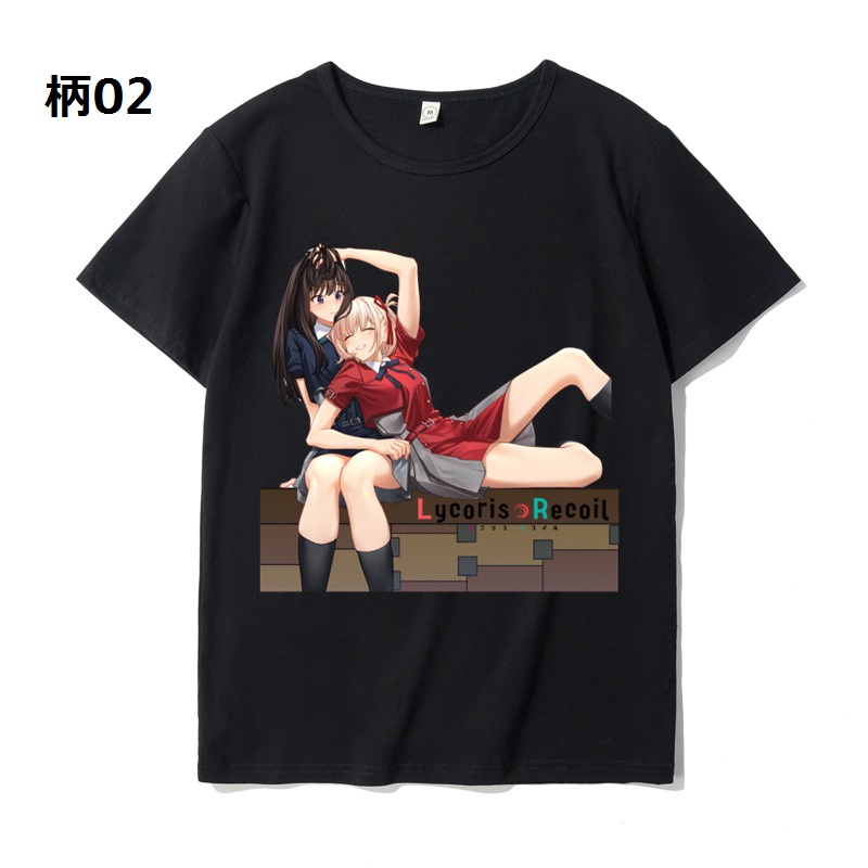 リコリスリコイル Tシャツ Lycoris Recoil 錦木 千束 井ノ上 親子ペア トレーナー ...