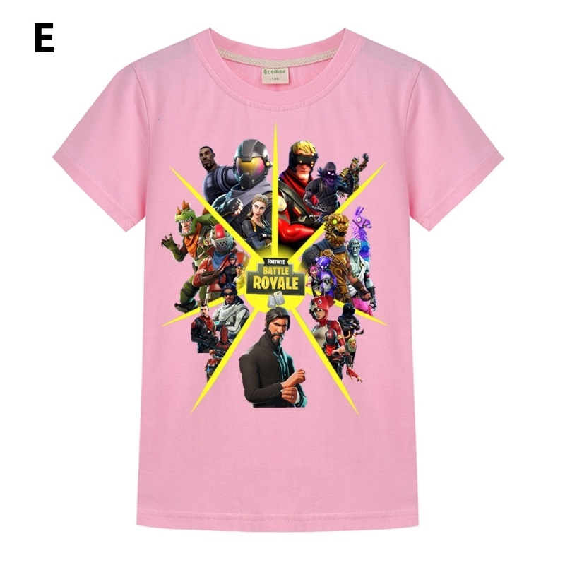 Fortnite フォートナイト Tシャツ ブラウス トップス コスチューム 子供服 大人 コットン 夏 マイダス キャラクター トレーナー コスプレ仮装 110〜170 13色｜peaceful365｜06