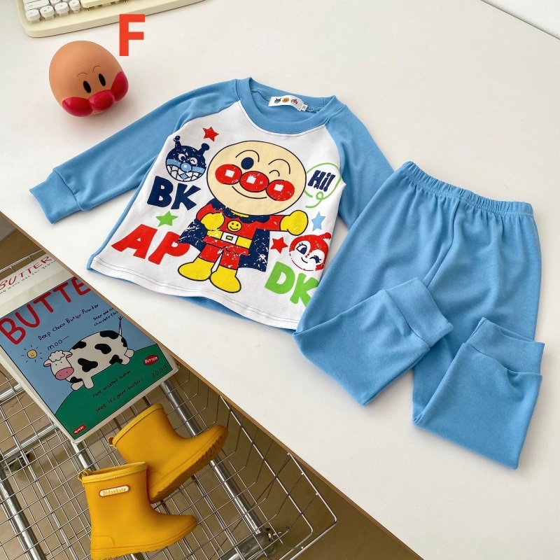 それいけ!アンパンマン 子供服 部屋着 パジャマ ルームウェア セットアップ 上下セット キャラクター トップス+パンツ 長袖 キッズ 春秋冬物 日常服 可愛い｜peaceful365｜07