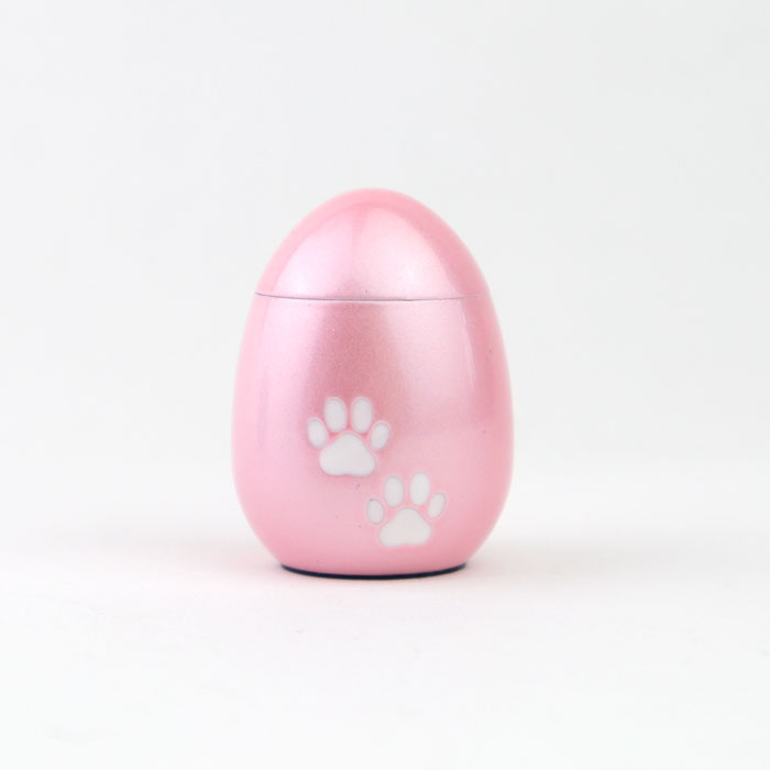 ペット骨壺 ミニ骨壺 たまころん 分骨用（ステンレス製）持ち運び