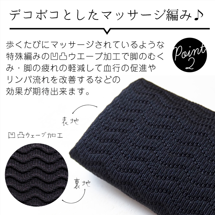 快適♪マッサージ編み