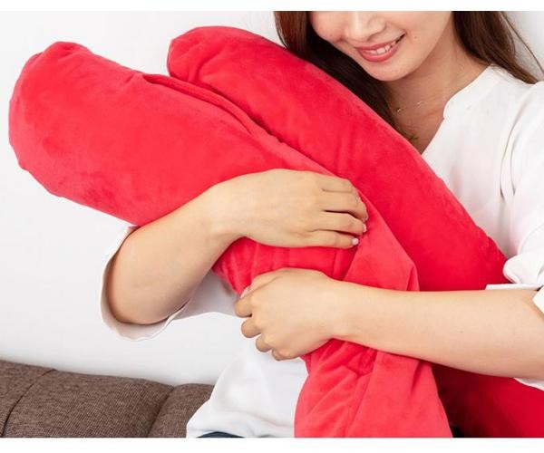 福袋 の Peace 家具 インテリア もみまーす マッサージクッション Shop ビーズクッションマッサージ器 はなしたくないクッション はなしたくないクッション レッド