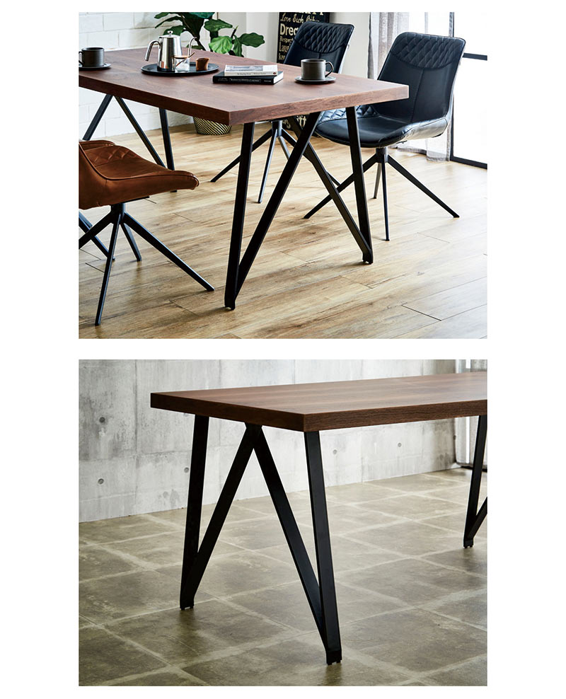 ダイニングテーブルセット 4人用 幅160 160×80 回転 椅子 黒 北欧