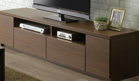 テレビ台 幅180cm ローボード テレビボード おしゃれ 日本製 完成品 TVボード 天板厚30mm コード穴 強化紙 MDF_2