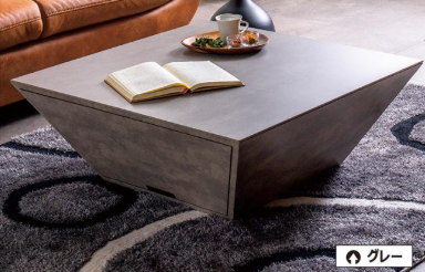 センターテーブル 引き出し付き セラミック リビングテーブル 高級感